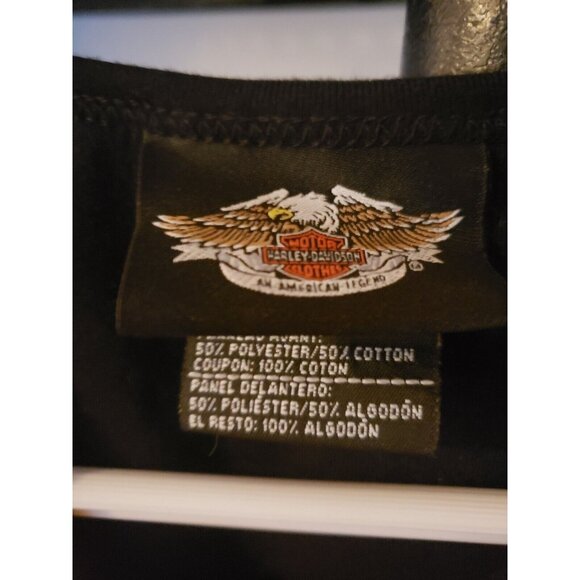 Harley Davidson Women's New 66' Hot Spring Sprint And Swinging Shirt Top Medium - Picture 4 of 4